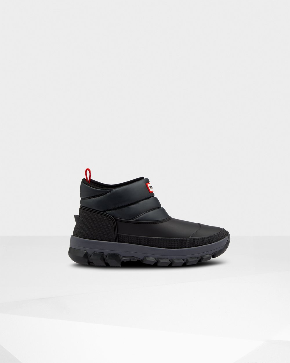Botas De Neve Hunter Feminina Pretas - Original Insulated Ankle - 82UMZLBVC